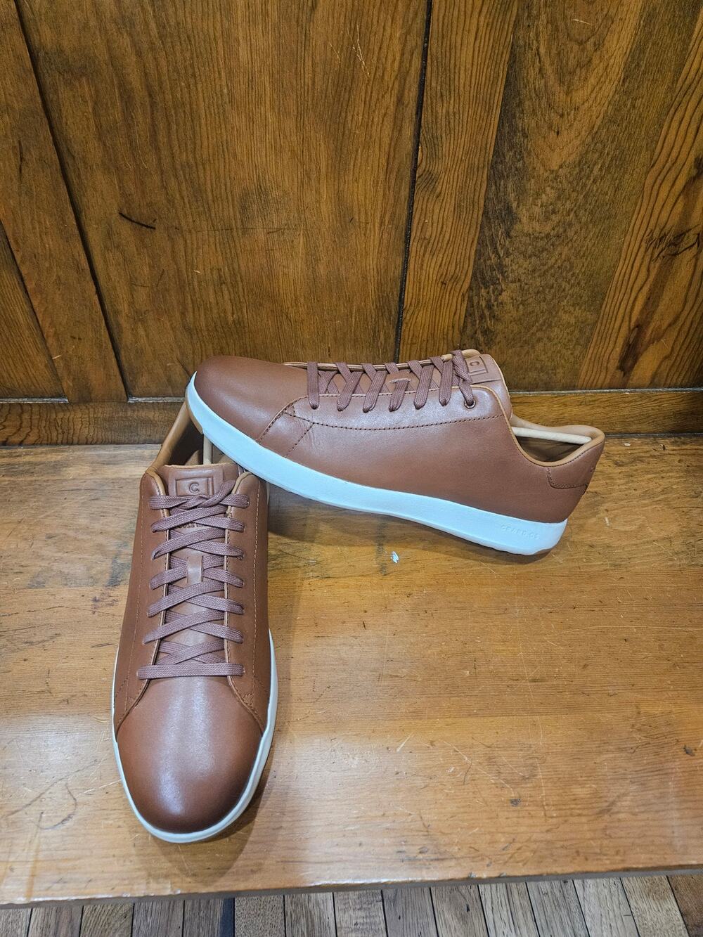 Cole Haan Grandpro Tennis Woodbury Handstain size 11.5 Medium